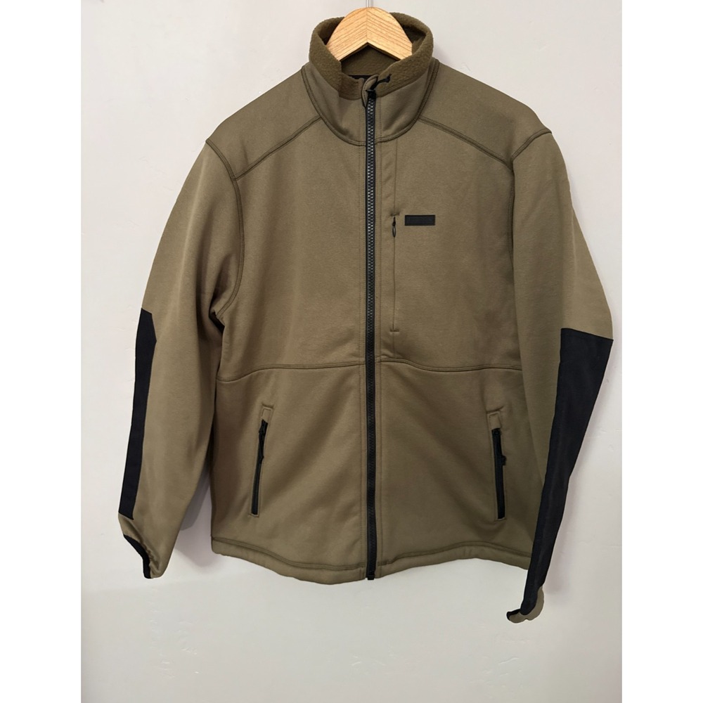 Filson Granite Spire Fleece Jacket Mens Medium Field Olive Green 20263407 NWT - Picture 2 of 6